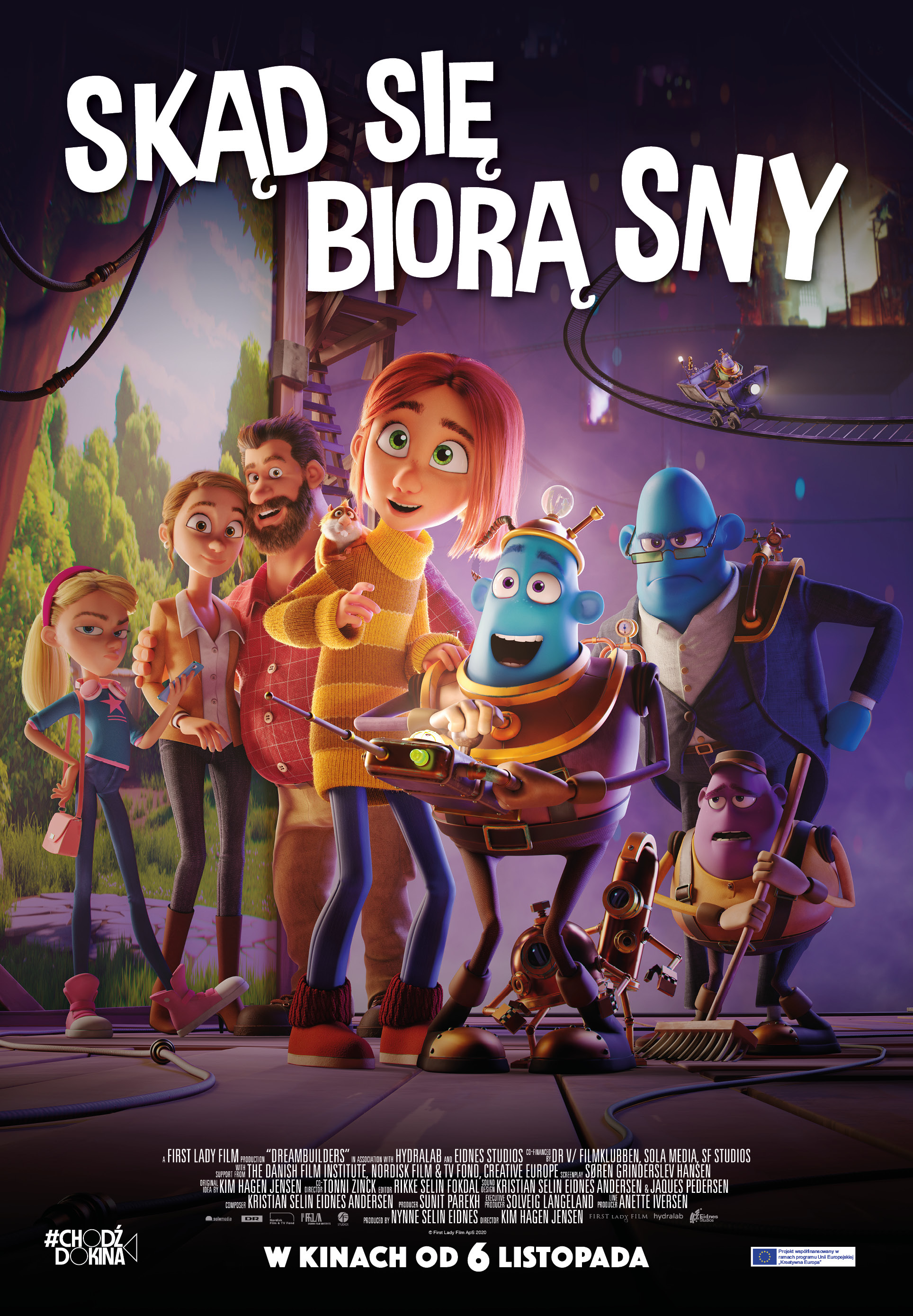 Skad sie biora sny - plakat
