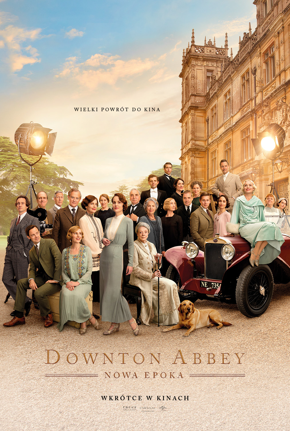 Downton Abbey nowa epoka plakat